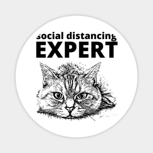 Social distancing expert Magnet